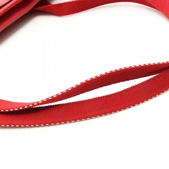 HERMES Red Leather Tote Bag - Picture 8 of 9